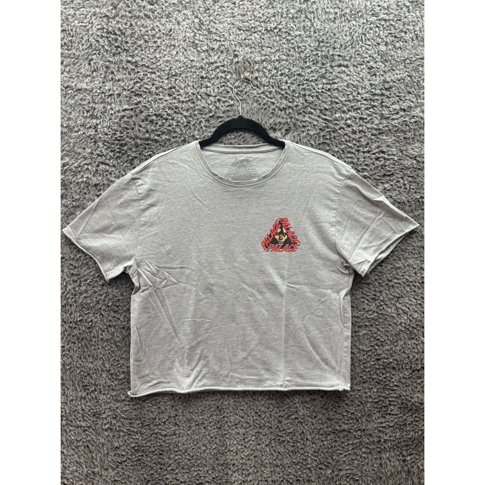 Palace Distressed G Face Cropped‎ Big Logo T Shirt Mens Size M